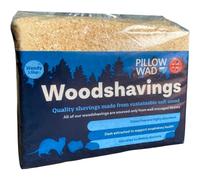Pack 1 Pillow Wad Wood Shavings 1.5kg Kiln Dried | Dust Extracted Small Animal Bedding Premium Quality | Soft & Absorbent Pet Bedding for Ra