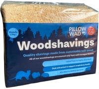 Pack 1 Pillow Wad Wood Shavings 1.5kg Kiln Dried | Dust Extracted Small Animal Bedding Premium Quality | Soft & Absorbent Pet Bedding for Rabbits, Guinea Pig, Hamster, Sawdust & Other Small Pets.