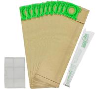 Pack 10 Sebo Vacuum Cleaner Bags Replacement | Filters, Compatible with X & C Series (X1, X1.1, X2, X3, X4 Extra, X5, XP2, XP3), Sebo hoover Bags, Alt to 5093PC, VB475K.