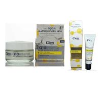 Pack 2 - Cien - Anti-Wrinkle Face Cream Q10 Intense 50 ml Day SPF 15 Intense Hydration + Eye Contour 15 ml Pack 2