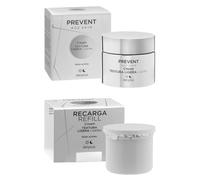 Pack 2 - Facial Cream 50 ml + Facial Refill 50 ml. Light Texture Prevent Age Skin. Normal, Combination and Oily Skin. Alpine Pink Deliplus - Pack 2