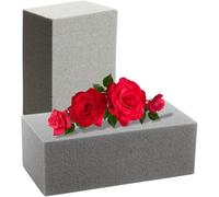 Pack 2 Floral Foam Blocks Dry Brick 23x7x10cm | Unlock Endless Floral Possibilities with Premium Florist Foam Blocks | Weddings, Funerals, Indoor & Outdoor Display | Ideal Flower Foam Block.