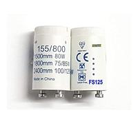 Pack 2 FS125 Fluorescent Starter Unit for Lamps Between 70-125 Watt 240V 240 Volt