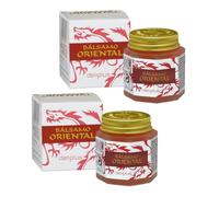 Pack 2 - Oriental Balm Heat Effect with Vitamin E 30 ml Pack of 2 x 30 ml. Deliplus
