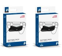 Pack 2x Power Battery Additional Battery Pack for Sony PS4 Controller Gamepad