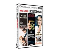 Pack 3 DVDs Bette Davis Mujer Marcada + Su Propia Victima + Vieja Amistad