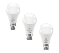 Pack-3, Led A55 B22 Base 5W (50W Equivalent) 55mm Diameter Non-Dimmable Cool White 6400K 550 Lumens Energy Saving Bulb