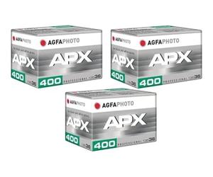 Pack 3 x AGFAPHOTO APX 400 PROF 135-36