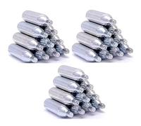 Pack 30 Threaded CO2 Bike Cycling Tyre Inner Tube Inflator Pump Cartridge 16g