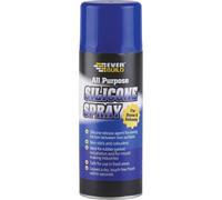 PACK 4 Everbuild Silicone Spray Lubricant High Performance Multi Purpose 400ml