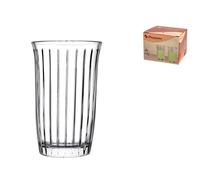 Pack 4 Glasses Long Drink Joy In Transparent Glass Cl 36.5. Suitable At In