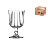 Pack 4 Glasses Water Joy In Transparent Glass Cl 25.5. Suitable For Washing