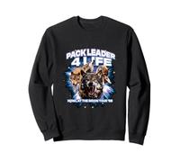 Pack 4 Life Wolf Vintage 90s Leader Bootleg Tour Style Sweatshirt