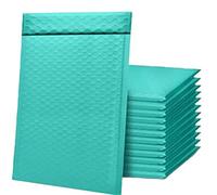 Pack 50 Padded Envelopes,Bubble Envelopes Purple/Colourful Packing Bags Self-Sealing Filled Envelope Shipping Packaging Anti-Fall Protection Bubble Mailers (50 pcs Green,15 * 20cm)