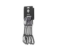Black Diamond Mini Wire 6 Pack 12 Cm Quickdraw Silver