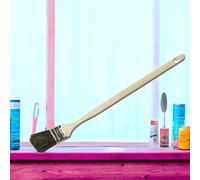PACK 8 ANGLED EXTRA LONG REACH PAINT BRUSHES BEHIND RADIATOR PAINTING BRUSH 38MM