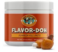 Pack Approved Flavor-Doh Flavored Pill Wrap for Dogs, Great for Hiding Capsules & Creating Treats - Easy to Use Pet Medication Treat Paste - Pumpkin (113