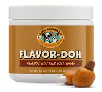 Pack Approved Flavor-Doh - Flavored Pill Wrap for Dogs to Hide Capsules and Create Pill Treats for Dogs - Easy-to-Use Treat Paste for Pet Medication - Peanut Butter (4.2oz)