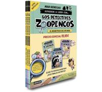 Pack Aprender a leer con... ¡Los Detectives Zoopencos! 1, 2 y 3: En letra: En letra MAYÚSCULA para aprender a leer (libros para niños a partir de 5 años). Elige tu propia historia