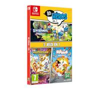 Pack Bd Heros Vol.1 : Les Schtroumpfs Mission Malfeuille Sisters 1 Marsupilami - Jeu Nintendo Switch