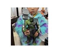 (pack by bag) 30cm Big Size Thor 3 Ragnarok Hands Moveable with Hammer Battle Axe Gladiator Hulk Action Figure Model Toy