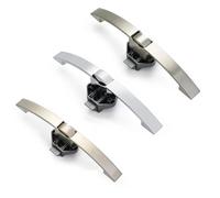 Pack Camper Car Push Button Latch Lock Keyless Caravan Boat Motor Cabinet Handle Drawer Locks Furniture Handle Hardware 1Pcs(10 Chrome 128)