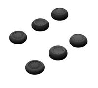 Pack caps of six silicone analog stick covers are suitable for improved grip and precision thumb caps for gaming sensitivity control