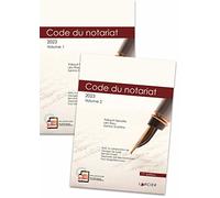 Pack Code du notariat 2023 - Volume 1+2