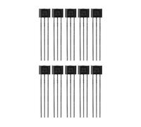 Pack de 10 détecteurs à effet Hall magnétique PolyGen comprenant un capteur à effet Hall A3144 dans un boîtier TO-92UA à 3 broches pour une détection précise du régime et le