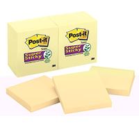Pack de 6 post-it 76x76 mm amarillos
