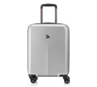 Pack Easy Genius 4 wheels Cabin trolley S 54 cm silver colored