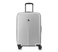 Pack Easy Genius 4 wheels Trolley L 76 cm with expansion pleat silver colored