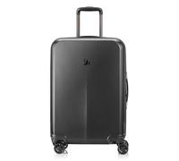 Pack Easy Genius 4 wheels Trolley M 66 cm with expansion pleat black