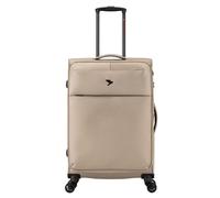 Pack Easy GoOn 4 wheels Trolley M 67 cm with expansion pleat beige