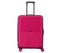 Pack Easy Jet 4 wheels Trolley 64 cm with expansion pleat pink