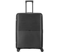 Pack Easy Jet 4 wheels Trolley 75 cm with expansion pleat black