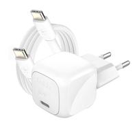 Pack Fast USB-C 30W Power Delivery and PPS Wall Charger with 1m USB-C Cable