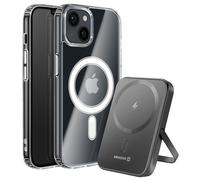 Pack for iPhone 13 with Dual-Material Case and 5000 mAh External Battery
