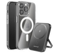 Pack for iPhone 14 Pro with Dual-Material Case and 5000 mAh External Battery