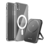 Pack for iPhone XR with Dual-Material Case and 5000 mAh External Battery