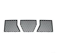 Pack Front Bumper Center Lower Grille Mesh Guard for G87 M2 2023-2025, Glossy Black ABS Radiator Cover with Carbon Fibre Style Vent Tri(Glossy Black)