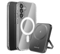 Pack Galaxy S25 Plus with Bi-material Case and 5000 mAh External Battery