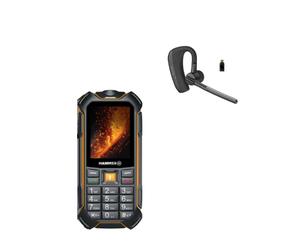 Pack Hammer Boost LTE 2 + Cleyver Nomad UC Waterproof and dustproof 4G mobile phone with 2 MP camera with LED flash and multipoint Bluetooth headset