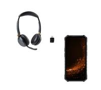 Pack Hammer Iron V black + Cleyver Nomad 95 UC Modular Smartphone with IP69, 6320 mAh battery and underwater photo capability with noise-reducing