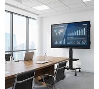 Pack iiyama ProLite LH6560UHS-B2AG 65-inch Display + Vision VFM-F22 stand A package designed for professional 24/7 digital signage, featuring a