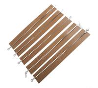 -Pack Impulse Sealer Heating Strip for SF-200/SF-300/SF-400 Plastic Bag Sealers - High- Heat Wire Element Strip with Heat-Resistant Cloth & Even Heat Distribution(SF-200)