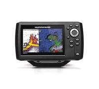 Pack including a GPS et une carte Humminbird H5 G3CDSTA Coast Master Noir 5"