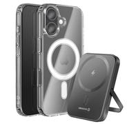 Pack iPhone 16 Plus with Bi-material Case and 5000 mAh External Battery