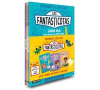Pack Las Fantasticotas (1, 2, 3): Pack para aprender a leer con Las Fantasticotas 1, 2, 3: EN MAYÚSCULAS (Aprende a leer con mayúsculas)