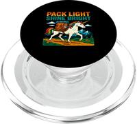 Pack Light Unicorn Hiking Camping PopSockets PopGrip for MagSafe